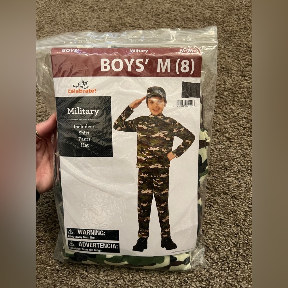 NEW Military Halloween Costume for Children, Boys - Picture 7 of 9